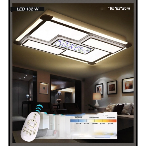 PLAFON LED 132 Watt z pilotem  - P030