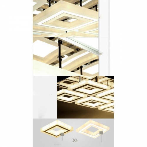 Plafon LED 68cm x 45cm  48Watt - P041