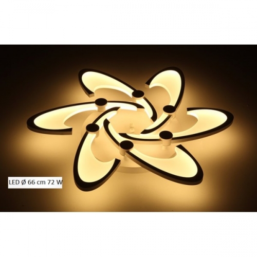 Plafon LED 66cm  72Watt - P053 z pilotem