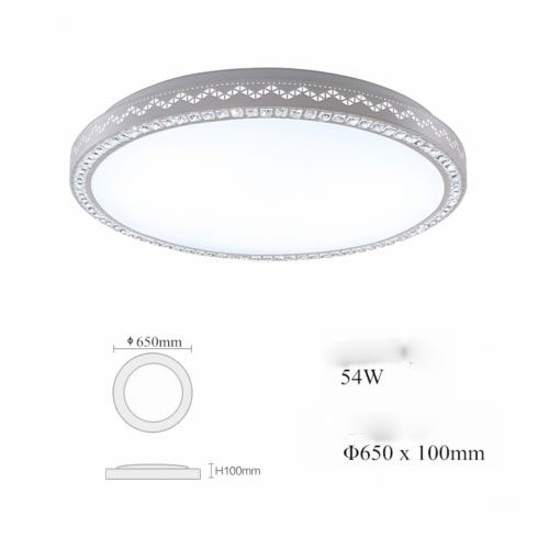 Plafon LED kryształowy 50cm 54Watt - P057