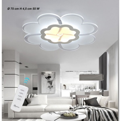 PLAFON LED z pilotem  75cm 55Watt -P063