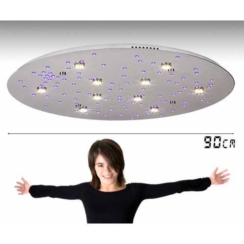 PLAFON LED z pilotem 90cm -P069