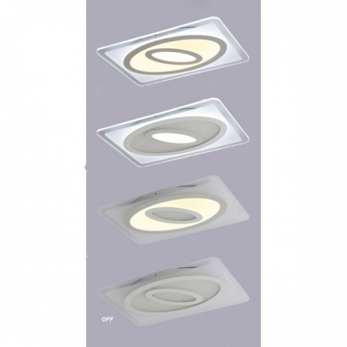 PLAFON LED z pilotem  90x60cm 55Watt -P072