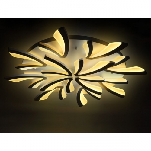 Lampa LED SŁONECZNIK - Czarny - 110cm P092