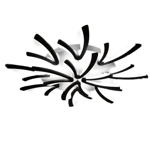 Lampa LED SŁONECZNIK - Czarny - 110cm P092