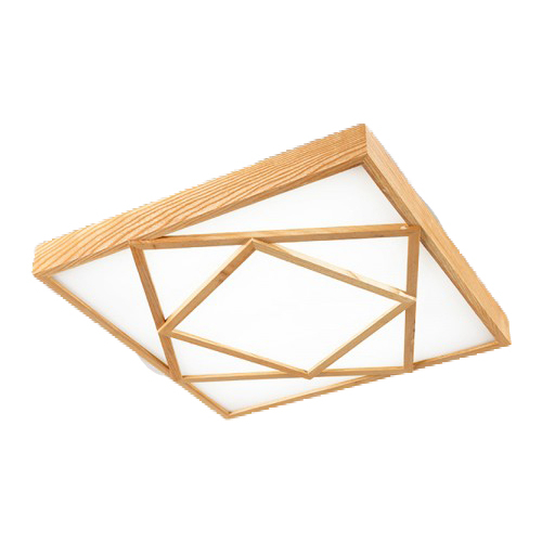 Plafon LED drewniany dębowy 50x50cm  30Watt - P098