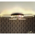 Czarny plafon LED z pierścieniami 86cm  - P150