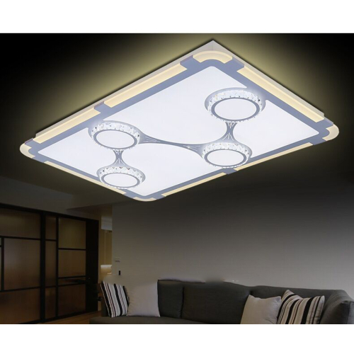 Plafon LED kryształ 117cm 114Watt P202