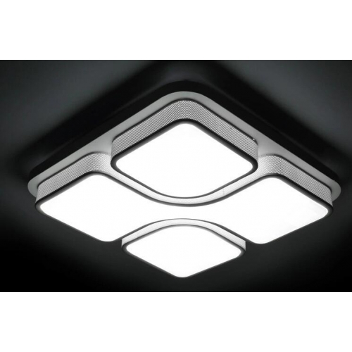 Plafon LED Czarny 53cm 36W P212