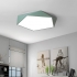 Zielony Plafon LED z pilotem  50cm 32Watt - P313