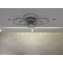 Plafon LED z pilotem chrom 120cm 225Watt - P326