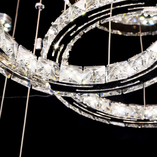 żyrandol kryształowy ring, żyrandole kryształowe