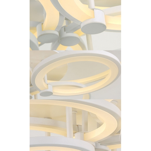 Plafon LED Pierścienie RING 6 - P036