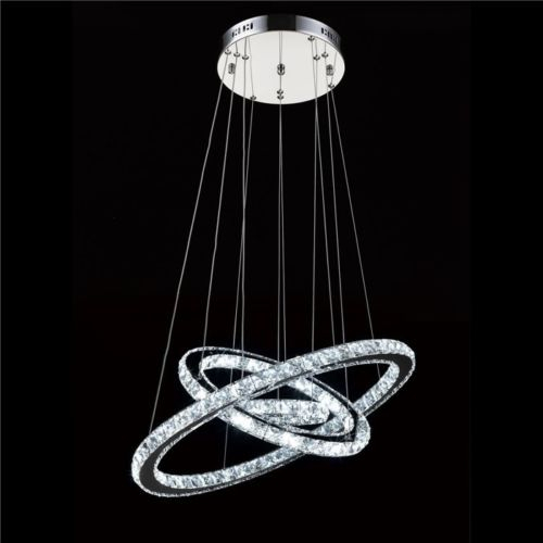 Żyrandol kryształowy RING 60x40x20 - K006