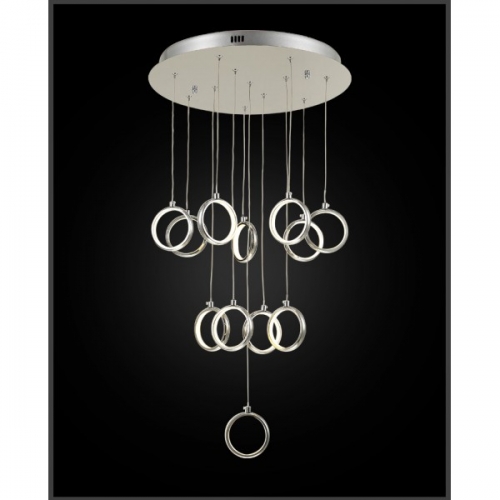 Lampa stołowa LUX OBRĄCZKI 50cm L024