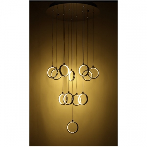 Lampa stołowa LUX OBRĄCZKI 50cm L024