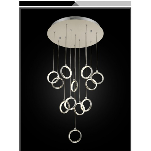 Lampa stołowa LUX OBRĄCZKI 50cm L024