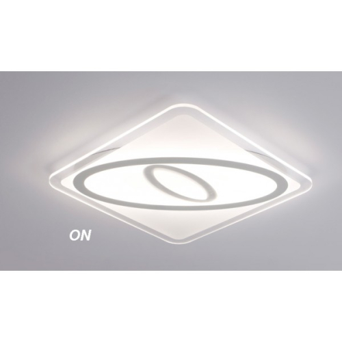 PLAFON LED z pilotem  68x68cm 70Watt -P064