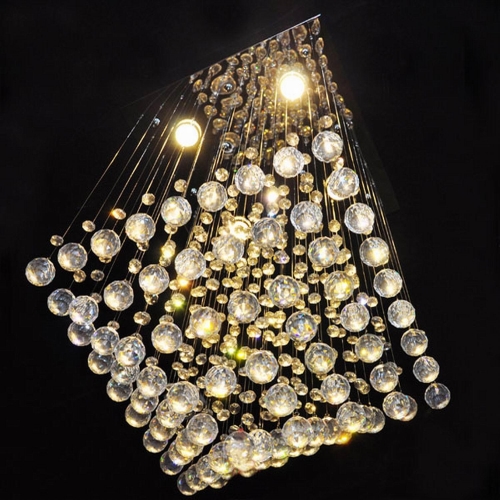 Żyrandol kryształowy PIRAMIDA K051