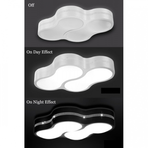 PLAFON LED 2 PŁOMIENIE - L016