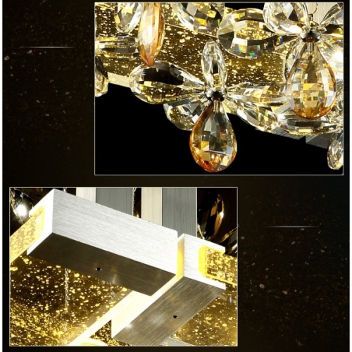 żyrandole kryształowe, plafon kryształowy