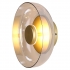 Lampa ścienna DISCO LED złota 23 cm