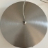 Lampa wisząca CIRCLE 100 LED nikiel szczotkowany 100 cm