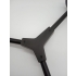 Lampa wisząca MODERN ORCHID-9 bursztynowo czarna 150 cm