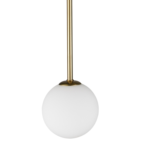 Lampa ścienna MIKA-1 biało złota 70 cm