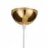 Lampa wisząca TONDA złota 30 cm