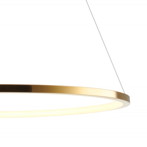 Lampa wisząca SLIM 60cm LED złota