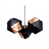 Lampa wisząca NEW GEOMETRY-3 czarno złota 45 cm