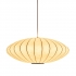 Lampa wisząca SILK FLAT biała 50 cm
