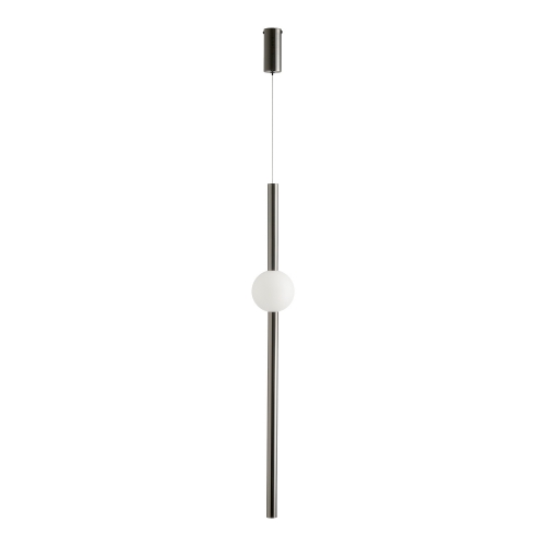 Lampa wisząca O-LINE LED 93 cm czarna