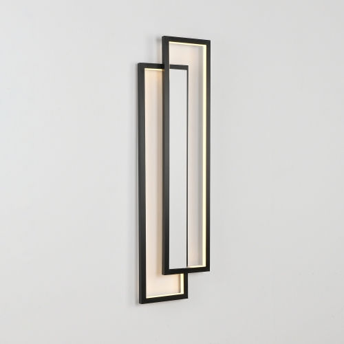 Lampa ścienna SYMMETRY-100 LED czarna 100 cm