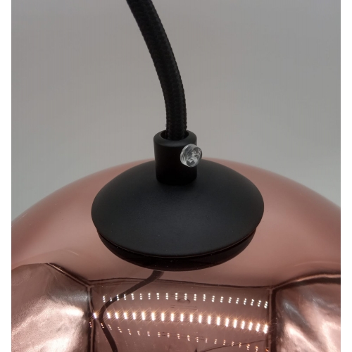 Lampa wisząca MIRROR GLOW - L złota  40 cm