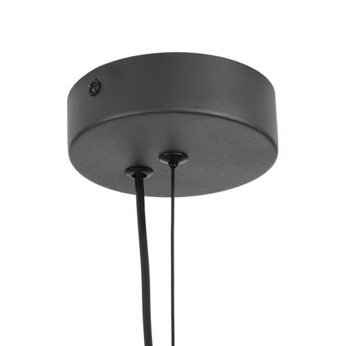 Lampa wisząca ENZO czarno złota 40 cm
