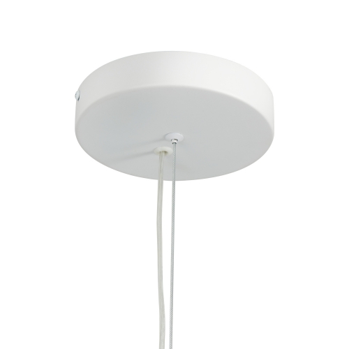 Lampa wisząca ENZO biało złota 40 cm