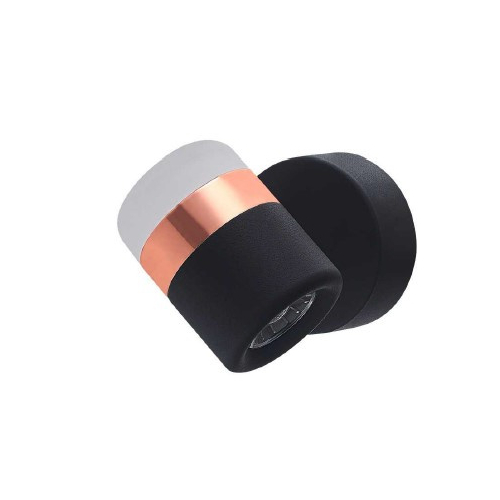 Lampa ścienna POCCO LED czarna 16 cm