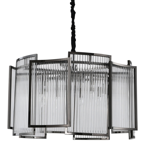 Lampa wisząca IMPERIO czarna 80 cm