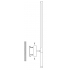 Lampa ścienna FRESCO LED złota 65 cm