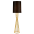 Lampa podłogowa FILO-1 czarno - złota 145 cm
