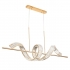 Lampa wisząca RITZ LED złota 150 cm
