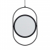 Lampa wisząca ELIPSE M LED czarna 45 cm
