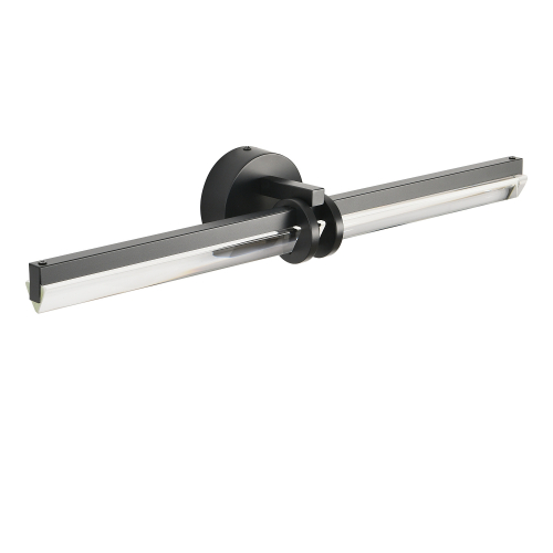 Lampa ścienna LOVELY LED czarna 58 cm