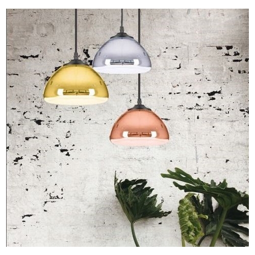 Lampa wisząca VICTORY GLOW M złota 30 cm