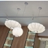 Lampa wisząca SILK biała 50 cm