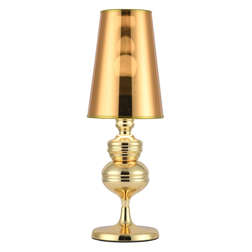 Lampa stołowa QUEEN złota 25 cm
