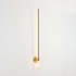 Lampa ścienna FRESCO LED złota 65 cm