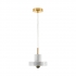 Lampa wisząca UNIVERSO marmurowo złota 18 cm